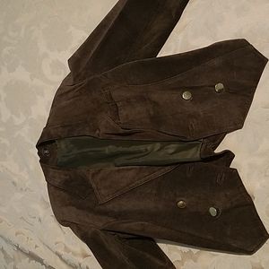 Brown Suede Jacket